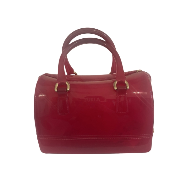 FURLA HOT PINK CANDY TOTE