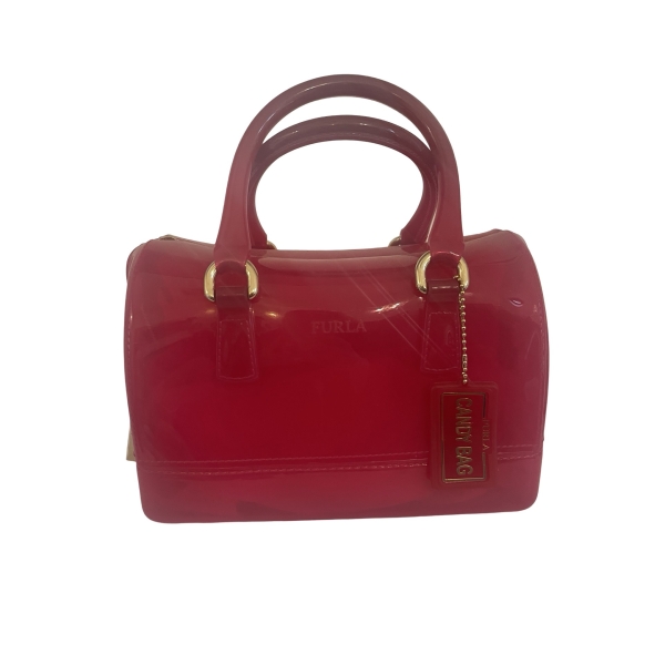 FURLA HOT PINK CANDY TOTE